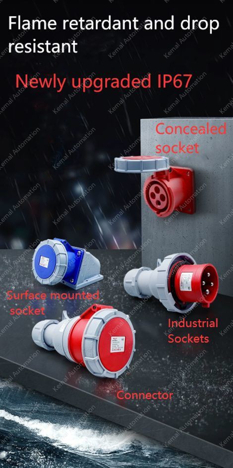 5 pole 125A connector